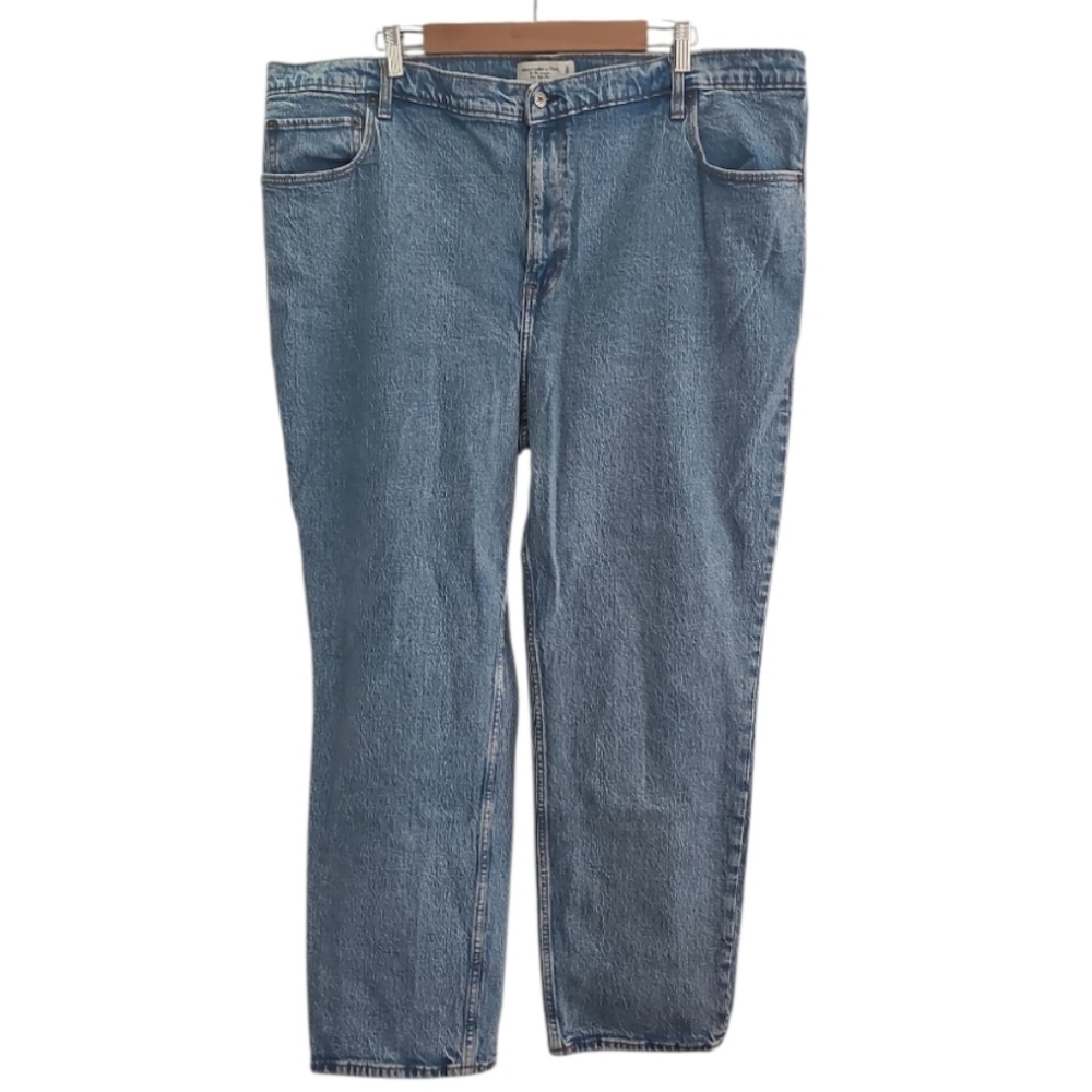Abercrombie & Fitch 90s Straight Ultra High Rise Jeans Women’s Plus 22 Denim
